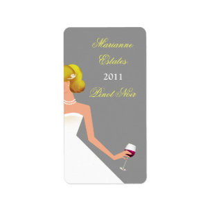 Bridal wine small labels