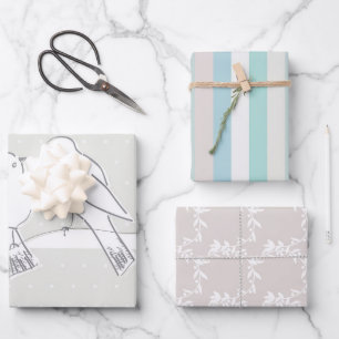 Bridal Wrapping Paper Sheet