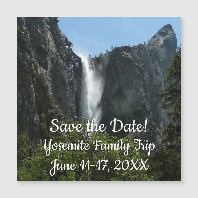 Bridalveil Falls at Yosemite National Park (Front)