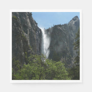 Bridalveil Falls at Yosemite National Park Napkin