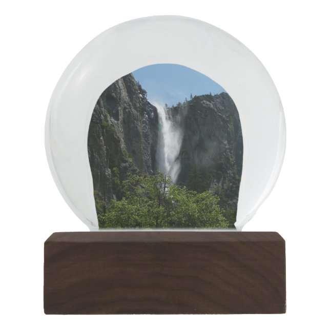 Bridalveil Falls at Yosemite National Park Snow Globe (Front)