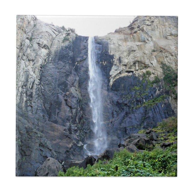 Bridalveil Falls, Yosemite National Park, CA Tile (Front)