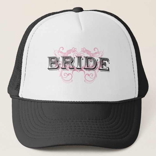 Bride02_273a.png Trucker Hat (Front)