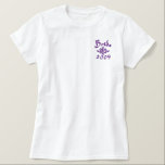 Bride 2009 - With Your Initials - Customized Embroidered Shirt<br><div class="desc"></div>