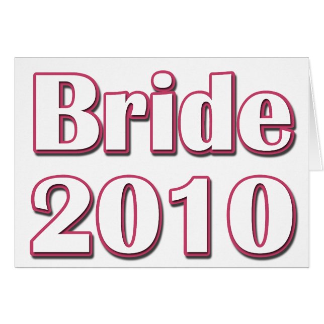 Bride 2010 (Front Horizontal)