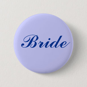 Bride 2 Inch Round Button