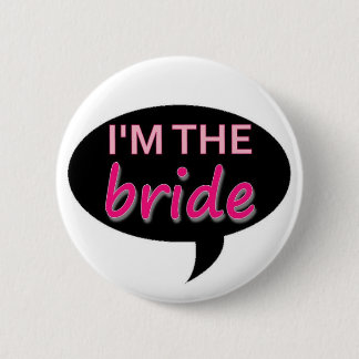 bride 2 inch round button