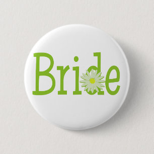 Bride 2 Inch Round Button
