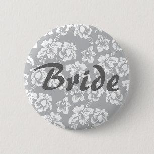 Bride 2 Inch Round Button