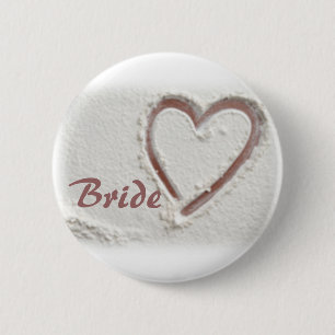 Bride 2 Inch Round Button