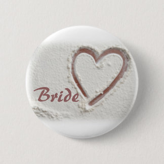Bride 2 Inch Round Button
