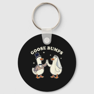 Bride &amp; Groom Bride To Be Silly Goose Wedding  Keychain
