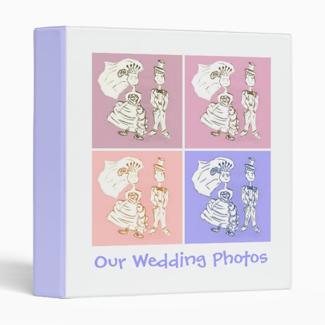 Bride and Groom Binder (Front/Spine)