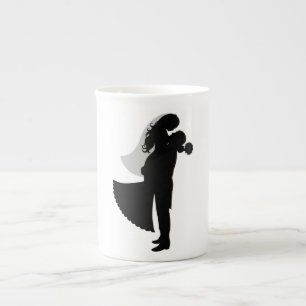 BRIDE AND GROOM BONE CHINA MUG