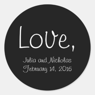 Bride and Groom Gear Wedding Classic Round Sticker
