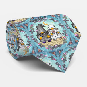 Bride and Groom Gnome wedding Tie