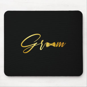 Bride And Groom Husband And Wife Matching Wedding  Mouse Pad