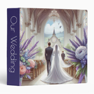 Bride and Groom in Chapel Binder