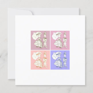 Bride and Groom Invitation