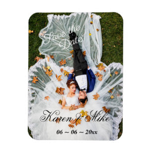 Bride and Groom Magnet