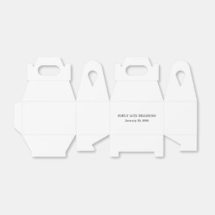 Bride and Groom Party Favours Wedding Favor Box