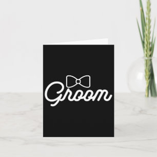 Bride And Groom Slogan Matching For Newlyweds Card