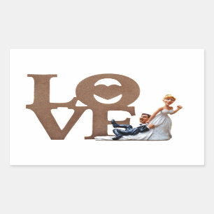 Bride and Groom Sticker