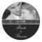 Bride and Groom Sticker Black and White Your Photo