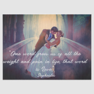 Bride and Groom Tissue Paper