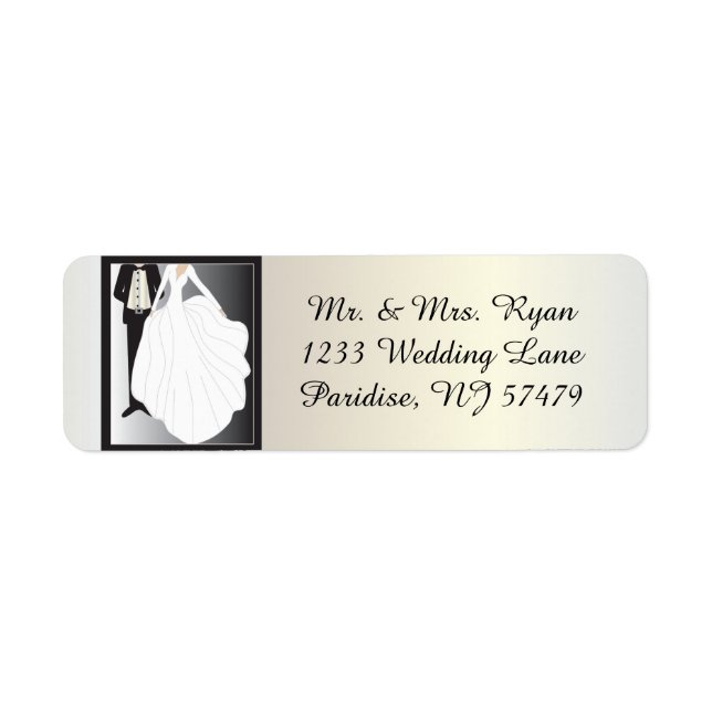 Bride and Groom Wedding (Front)