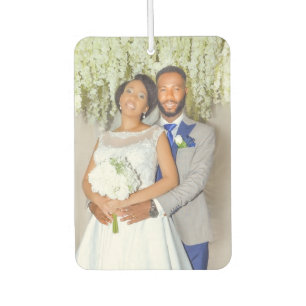 Bride and Groom Wedding  Air Freshener