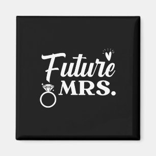 Bride And Groom Wedding Day Marriage Just Married  Magnet