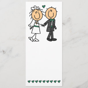 Bride and Groom Wedding Invitation