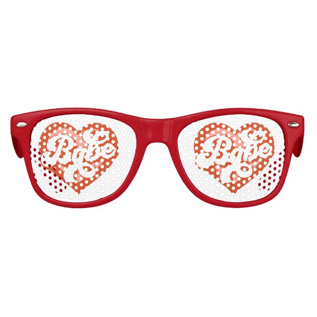 Bride Babe Tribe Bachelorette Retro  Kids Sunglasses (Front)