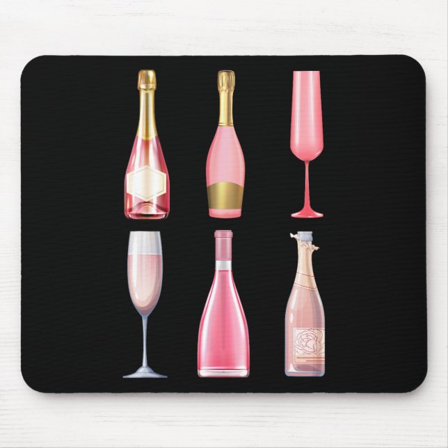 Bride Bachelorette Matching Bridal Shower Bridesma Mouse Pad (Front)