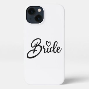 Bride Bachelorette Party Bridal Wedding Matching iPhone 13 Case