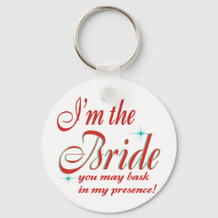 bride-bask in presence keychain