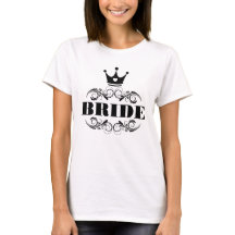 Bride Black on Custom Background
