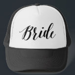 Bride Black Script Hat<br><div class="desc"></div>