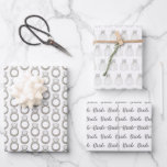 Bride Bridal Shower Diamond Ring Wedding Dress Wrapping Paper Sheet<br><div class="desc">Wrapping paper sheets feature an original marker illustration of a diamond ring and wedding gown. Great for a bridal shower. Lots of additional wrapping paper designs are also available from this shop. Don't see what you're looking for? Need help with customization? Contact Rebecca to have something designed just for you....</div>