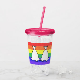 Bride & Bride Acrylic Tumbler