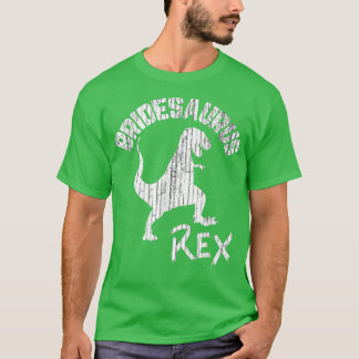 Bride Bridesaurus Re Dinosaur Funny Wedding  T-Shirt