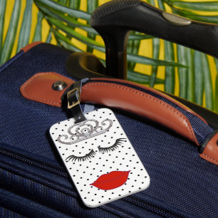 BRIDE & Bridesmaids Bridal Baby Shower Tiara Party Luggage Tag