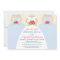 Bride & Bridesmaids Bridal Luncheon Invite (blue)