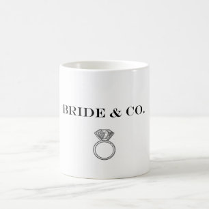 Bride & Bridesmaids Engagement Shower Tiara Party Coffee Mug