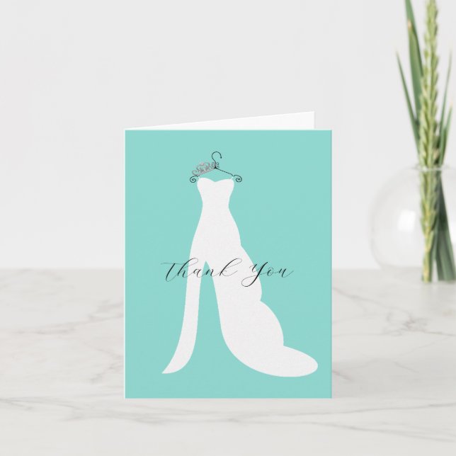 BRIDE & Bridesmaids Here Comes The Bride Personal Card (Front)