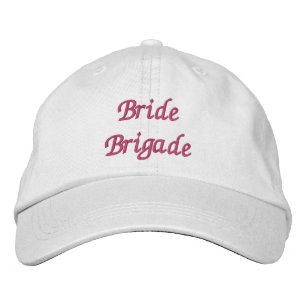 Bride Brigade  Embroidered Hat