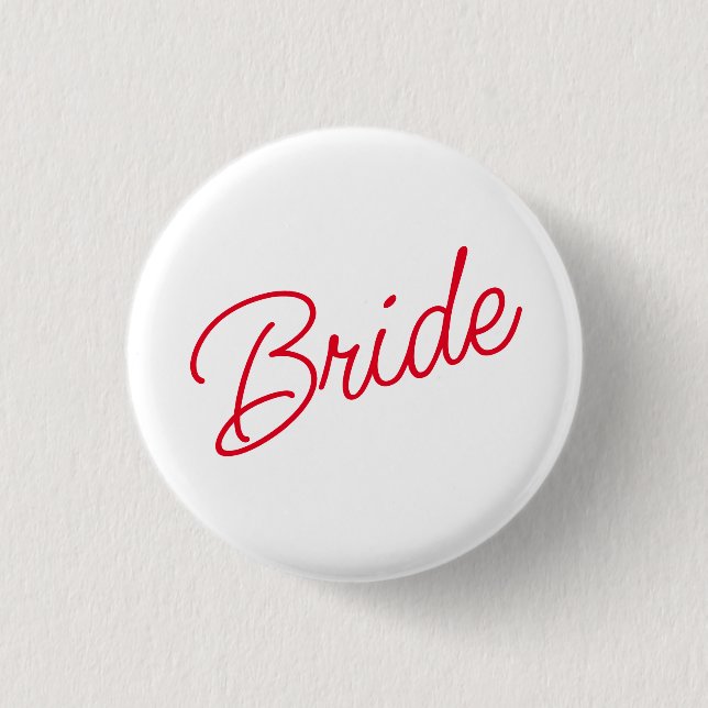 Bride Button (Front)