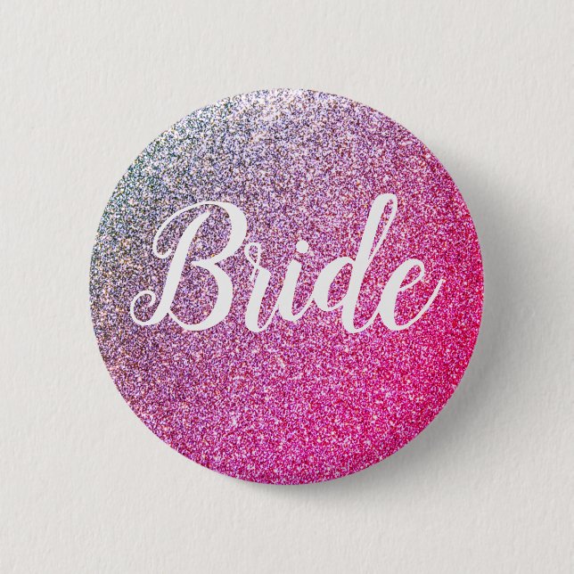 Bride button for bridal shower (Front)
