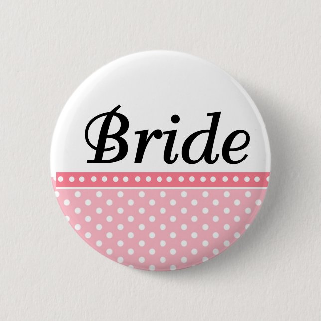 Bride Buttons Favours (Front)